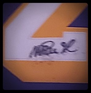 Magic johnson coa/fsa witnessed autograph